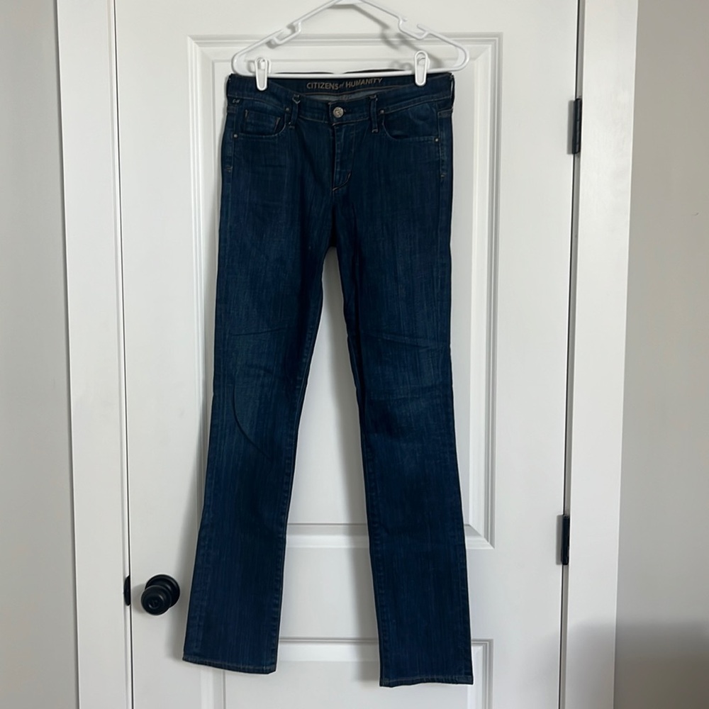 Citizens of Humanity Straight Leg Medium Rise Jean